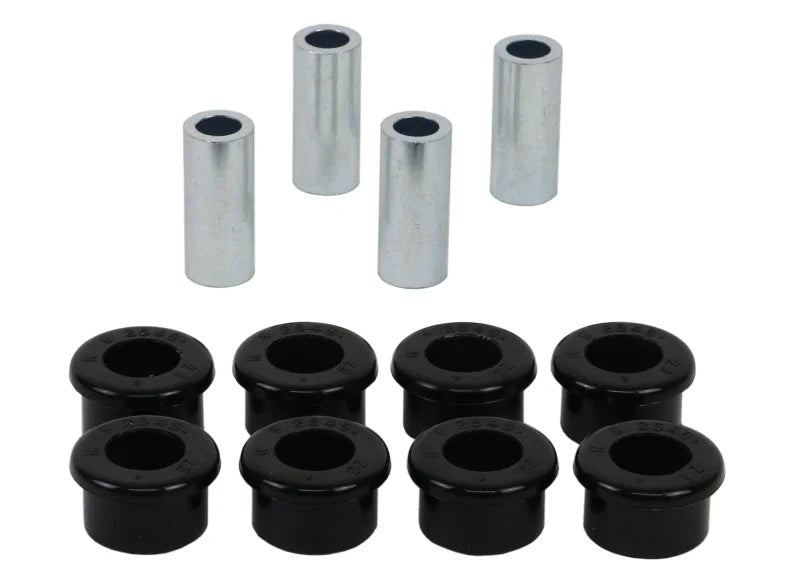 Whiteline Plus 1/90-02 Nissan Skyline Rear Radius Arm - Upper Inner & Outer Bushing Kit - Side View