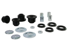 Load image into Gallery viewer, Whiteline Plus 3/08+ Dodge Challenger / 11/05+ Charger Rear Crossmember Front/Rear Mount Insert - Main Product View