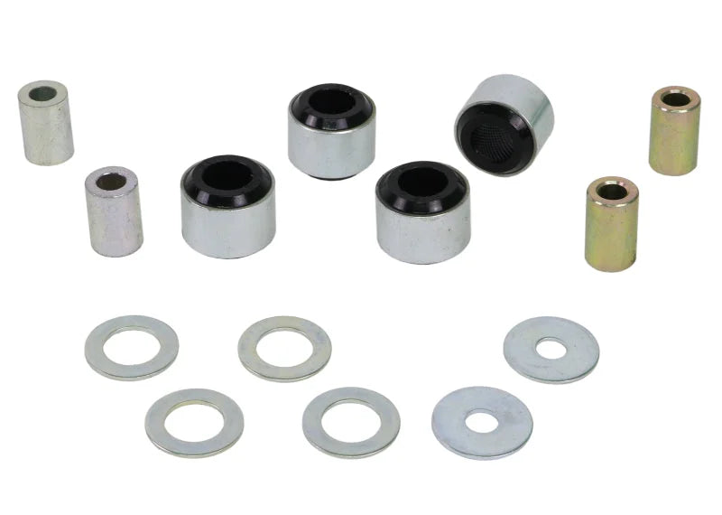 Whiteline Plus 3/08+ Dodge Challenger / 11/05+ Charger Rear Toe Link Inner and Outer - Side View