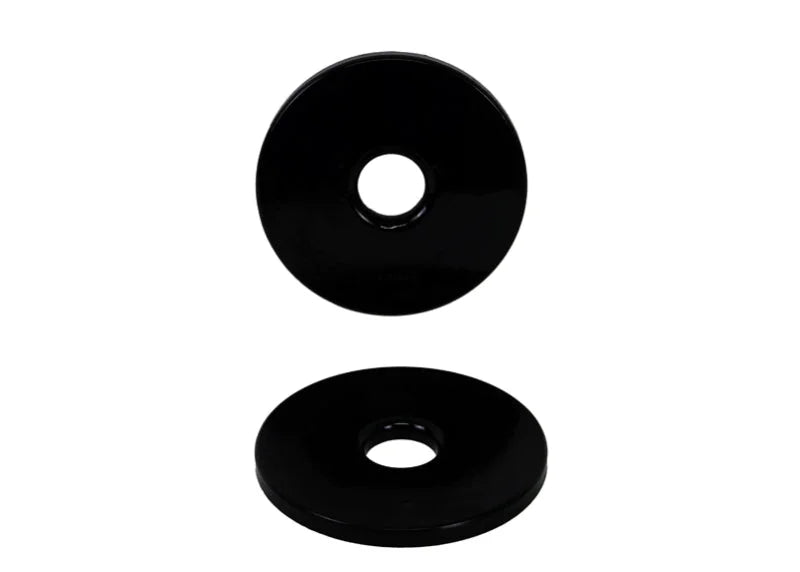 Whiteline Plus 4/91-5/01 BMW 3 Series 10mm Rear Spring Pad Lower Bushing - 14mm Height Increase - Side View