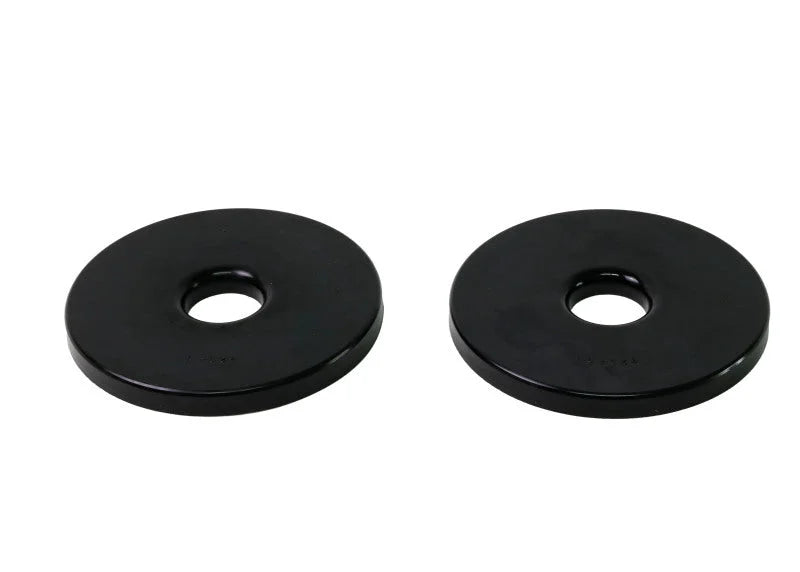Whiteline Plus 4/91-5/01 BMW 3 Series 12mm Rear Spring Pad Lower Bushing - 16mm Height Increase - Side View