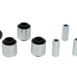 Load image into Gallery viewer, Whiteline Plus 5/95-03 Infiniti QX4 / 8/86-8/95 Pathfinder Rear Trailing Arm - Upper &amp; Lwr Bushing - Side View