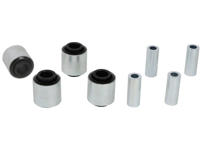Whiteline Plus 5/95-03 Infiniti QX4 / 8/86-8/95 Pathfinder Rear Trailing Arm - Upper & Lwr Bushing - Side View