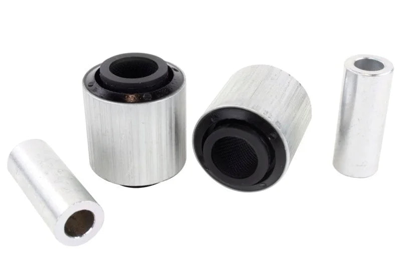 Whiteline Plus 5/95-03 Infiniti QX4 / 8/86-8/95 Pathfinder Rear Trailing Arm - Upper & Lwr Bushing - Back View