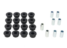 Load image into Gallery viewer, Whiteline Plus 6/94-7/98 Legacy / 4/93-06 Impreza Rear Control Arm Bushing Kit - Side View