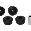 Load image into Gallery viewer, Whiteline Plus 6/94-7/98 Legacy / 4/93-06 Impreza Rear Trailing Arm Bushing Kit - Side View