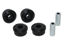 Load image into Gallery viewer, Whiteline Plus 6/94-7/98 Legacy / 4/93-06 Impreza Rear Trailing Arm Bushing Kit - Side View