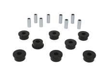 Load image into Gallery viewer, Whiteline Plus 70-85 Toyota Celica Rear Upper/Lower Trailing Arm Bushing Kit - Side View