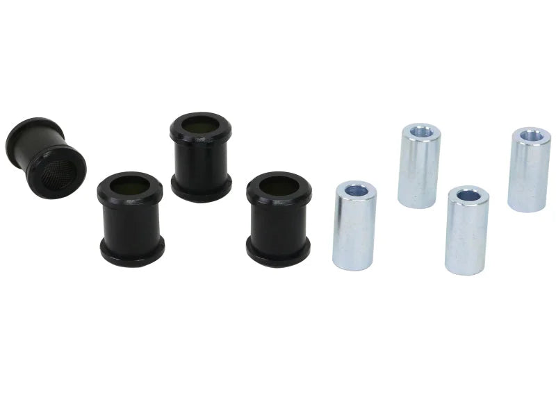 Whiteline Plus 7/03-11 Mazda RX8, 05+ Mazda Miata Rear Trailing Arm - Lower Bushing Kit - Side View