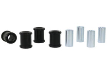 Load image into Gallery viewer, Whiteline Plus 7/03-11 Mazda RX8, 05+ Mazda Miata Rear Trailing Arm - Lower Bushing Kit - Detail View
