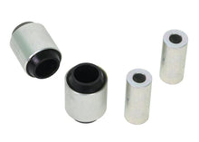 Load image into Gallery viewer, Whiteline Plus 7/03-11 Mazda RX8 Rear Control Arm Upper Inner Bushing Kit - Side View