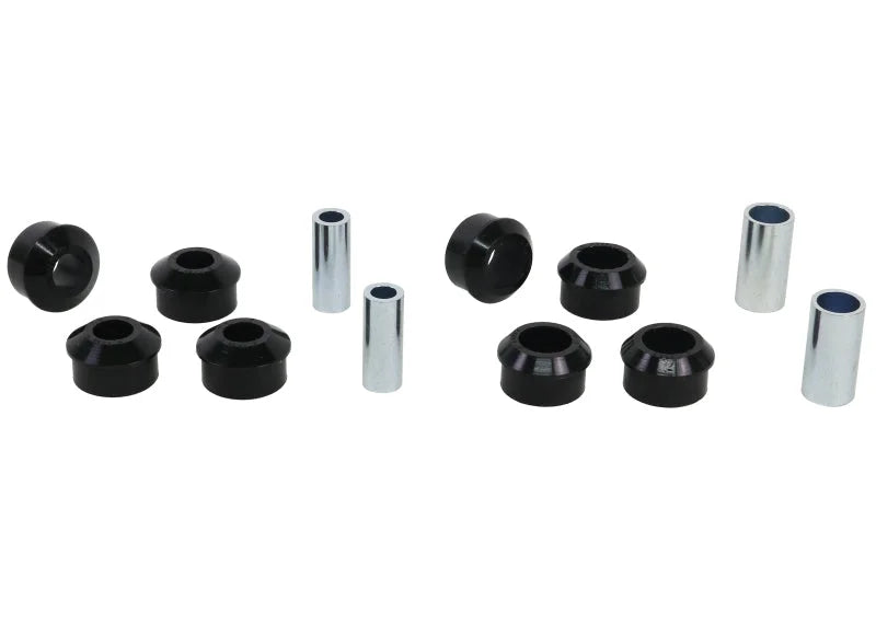 Whiteline Plus 7/94-9/89 Mazda 323 BA Rear Trailing Arm - Front & Rear Bushing Kit - Side View