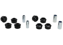 Load image into Gallery viewer, Whiteline Plus 7/94-9/89 Mazda 323 BA Rear Trailing Arm - Front &amp; Rear Bushing Kit - Side View