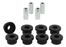 Load image into Gallery viewer, Whiteline Plus 7/96-2/03 Toyota Landcruiser Rear Trailing Arm Upper Bushing Kit - Side View
