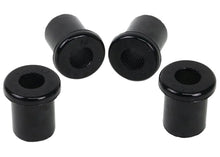 Load image into Gallery viewer, Whiteline Plus 83-01 Mitsubishi Montero Rear Spring - Eye Rear Bushing - Back View