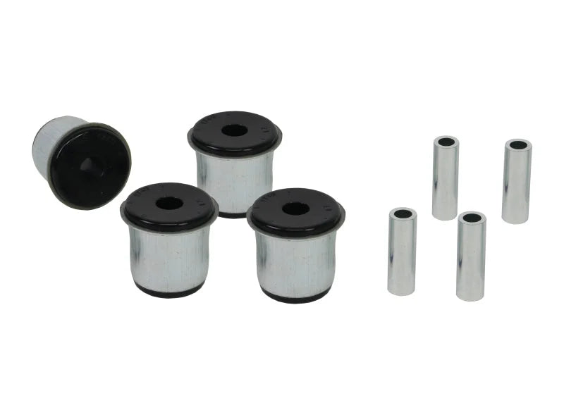 Whiteline Plus 84-01 Jeep Cherokee/93-98 Gr Cherokee/97-06 Wrangler TJ Fr Trailing Arm-Upper Bushing - Side View