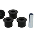 Load image into Gallery viewer, Whiteline Plus 86-11/05 Toyota Frontier / 2/97-11/05 XTerra Rear Spring - Eye Front Bushing - Back View