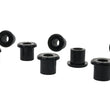 Load image into Gallery viewer, Whiteline Plus 86-11/05 Toyota Frontier / 2/97-11/05 XTerra Rear Spring - Eye Rear &amp; Shackle Bushing - Main Product View