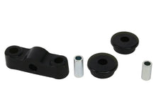 Load image into Gallery viewer, Whiteline Plus 88-9/95 Honda Civic / CRX Front Transmission Shifter Stabilizer - Side View