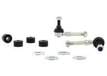 Load image into Gallery viewer, Whiteline Plus 89-92 Mitsubishi Galant Rear Sway Bar Link Assembly *SPECIAL ORDER NO CANCELLATIONS* - Installation View
