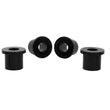 Load image into Gallery viewer, Whiteline Plus 97-05 Nissan Frontier D22 2WD Rear Spring Eye and Shackle Bushing - Detail View