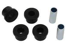 Load image into Gallery viewer, Whiteline Plus 9/85-9/89 Subaru Vortex / 89-5/00 Suzuki Swift Lwr Inner Fr Control Arm Bushing Kit - Installation View