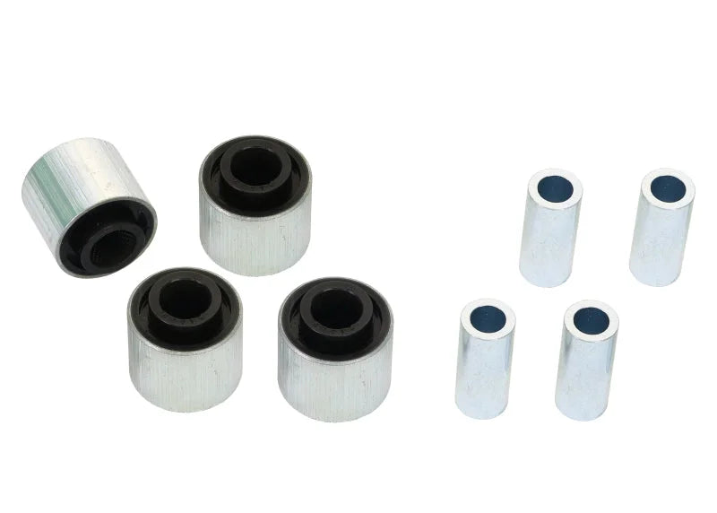 Whiteline Plus 9/89-8/09 Subaru Legacy Rear Control Arm Lower Front Inner & Outer Bushing Kit - Side View
