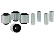 Load image into Gallery viewer, Whiteline Plus 9/89-8/09 Subaru Legacy Rear Control Arm Lower Front Inner &amp; Outer Bushing Kit - Detail View
