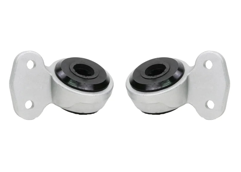 Whiteline Plus 99-06 BMW E46 NonM, 03-05 BMW Z4 NonM Front Control Arm Lower Inner Rear Bushing Set - Installation View