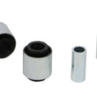 Load image into Gallery viewer, Whiteline Plus 9/98-8/09 Subaru Legacy / 9/98-8/09 Outback Rear C/A Lower Rear Inner Bushing Kit - Side View