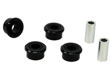 Load image into Gallery viewer, Whiteline Plus 9/98-8/09 Subaru Legacy / 9/98-8/09 Outback Rear C/A Upper Inner Bushing Kit - Side View