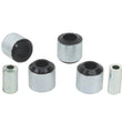 Load image into Gallery viewer, Whiteline Plus BMW 05+ 1 Ser/3/05-10/11 3 Ser Front Control Arm - Upper Inner &amp; Outer Bushing Kit - Side View