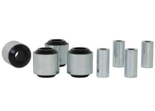 Load image into Gallery viewer, Whiteline Plus BMW 08-11 1 Series / 06-11 3 Series Rear Trailing Arm Lower Front &amp; Rear Bushing - Back View