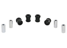 Load image into Gallery viewer, Whiteline Plus Mazda 05+ Miata/MX5/ 7/03-11 RX-8 Front Upper Inner Control Arm Bushing Kit - Side View