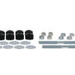 Load image into Gallery viewer, Whiteline Plus Universal Sway Bar Link Threaded Rod w/ Poly Bushes 140mm - Side View