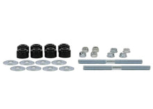 Load image into Gallery viewer, Whiteline Plus Universal Sway Bar Link Threaded Rod w/ Poly Bushes 140mm - Side View
