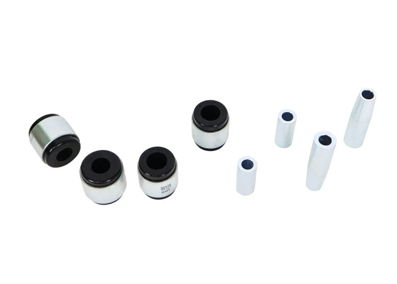 Whiteline Rear Toe Control Arm Inner & Outer Bushing Kit fits 2021-2025 Ford Mustang / 2021-2025 Ford Mustang Mach-E - Sid...
