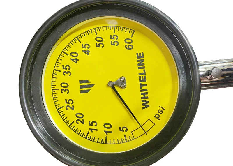 Whiteline Tire Pressure Gauge - Side View