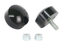 Load image into Gallery viewer, Whiteline Universal Bump Stop Disk (Pair) - H:1in Dia: 2in - Detail View