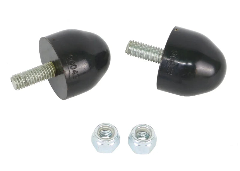 Whiteline Universal Bump Stops - H 39.7mm - 38.1mm Dia - Bullet Shaped - Side View