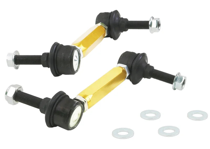 Whiteline Universal Sway Bar End Link Kit - 130-155mm Heavy Duty Adjustable - 10mm Ball Studs - Main Product View