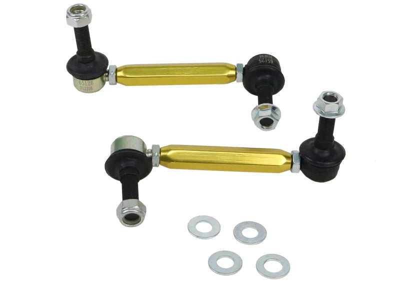 Whiteline Universal Sway Bar - Link Assembly Heavy Duty 150mm-175mm Adjustable Steel Ball - Side View