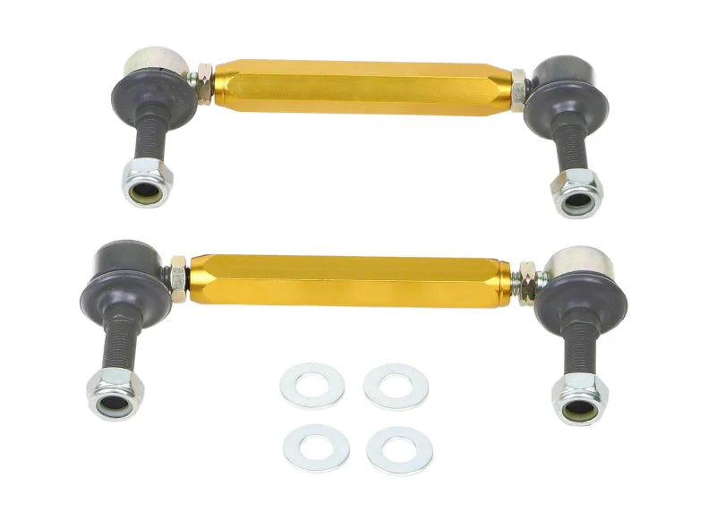 Whiteline Universal Sway Bar - Link Assembly Heavy Duty 330mm-355mm Adjustable Steel Ball - Side View
