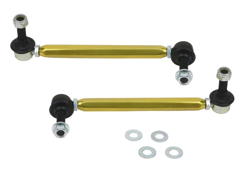Whiteline Universal Sway Bar - Link Assembly Heavy Duty Adjustable 12mm Steel Ball/Ball Style - Side View