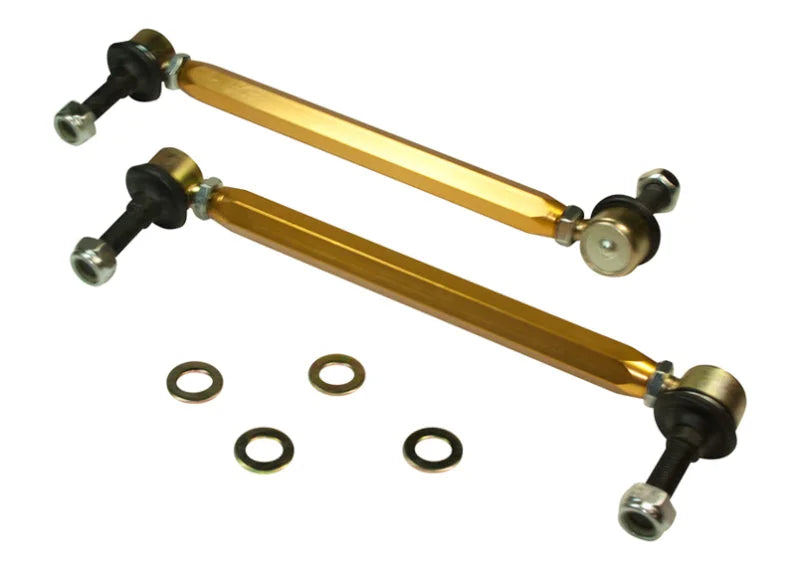 Whiteline Universal Sway Bar - Link Assembly Heavy Duty Adjustable Steel Ball - Side View