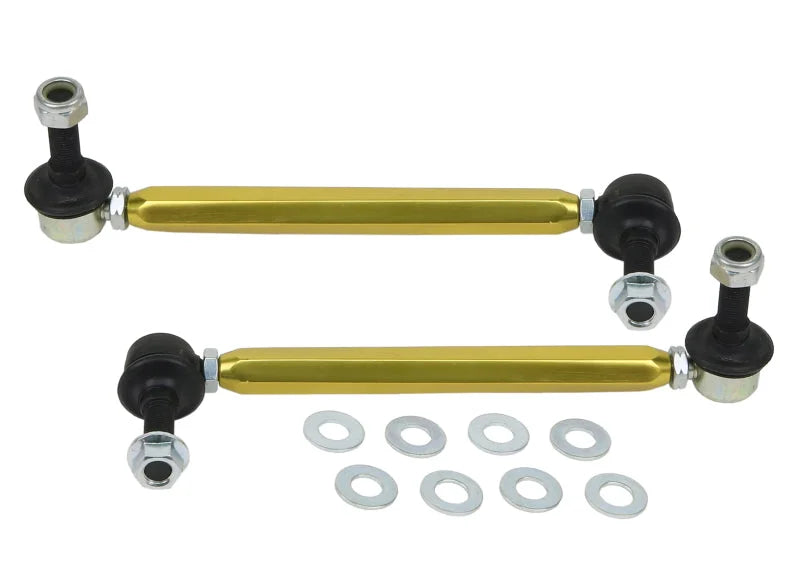 Whiteline Universal Sway Bar - Link Assembly Heavy Duty Adjustable Steel Ball - Back View