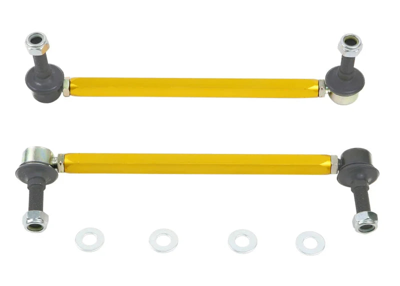 Whiteline Universal Sway Bar - Link Assembly Heavy Duty Adjustable Steel Ball - Side View