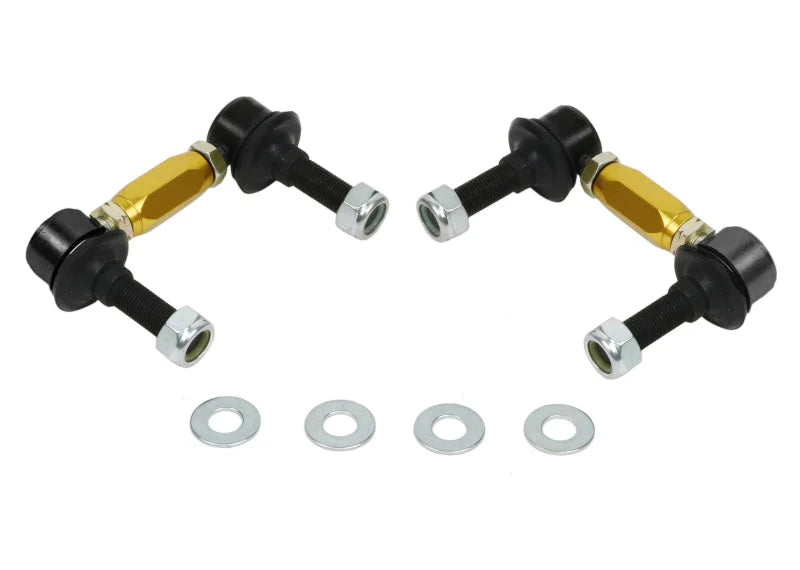 Whiteline Universal Sway Bar Link Assembly Heavy Duty Adjustable Ball/Ball Style - Side View