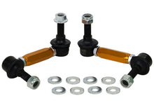 Load image into Gallery viewer, Whiteline Universal Sway Bar Link Assembly Heavy Duty Adjustable Steel Ball 115mm Size - Side View
