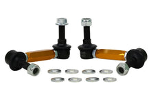 Load image into Gallery viewer, Whiteline Universal Sway Bar Link Assembly Heavy Duty Adjustable Steel Ball 115mm Size - Detail View